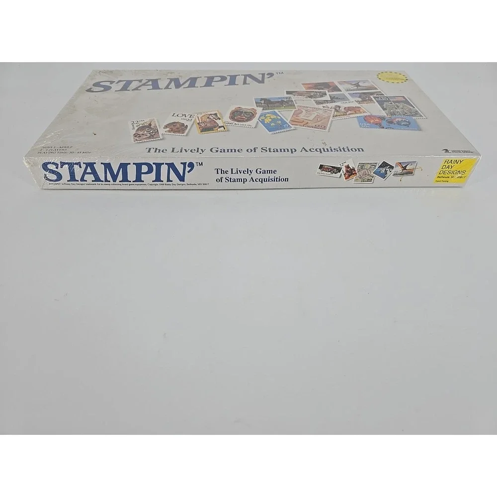 Stampin The Lively‎ Game of Stamp Acquisition USPS Postal Mail Carrier Gift New